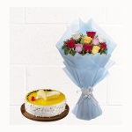 MIX-ROSES-BOUQUET-&-1-KG-PINEAPPLE-FLAVORED-SIGNATURE-CAKE