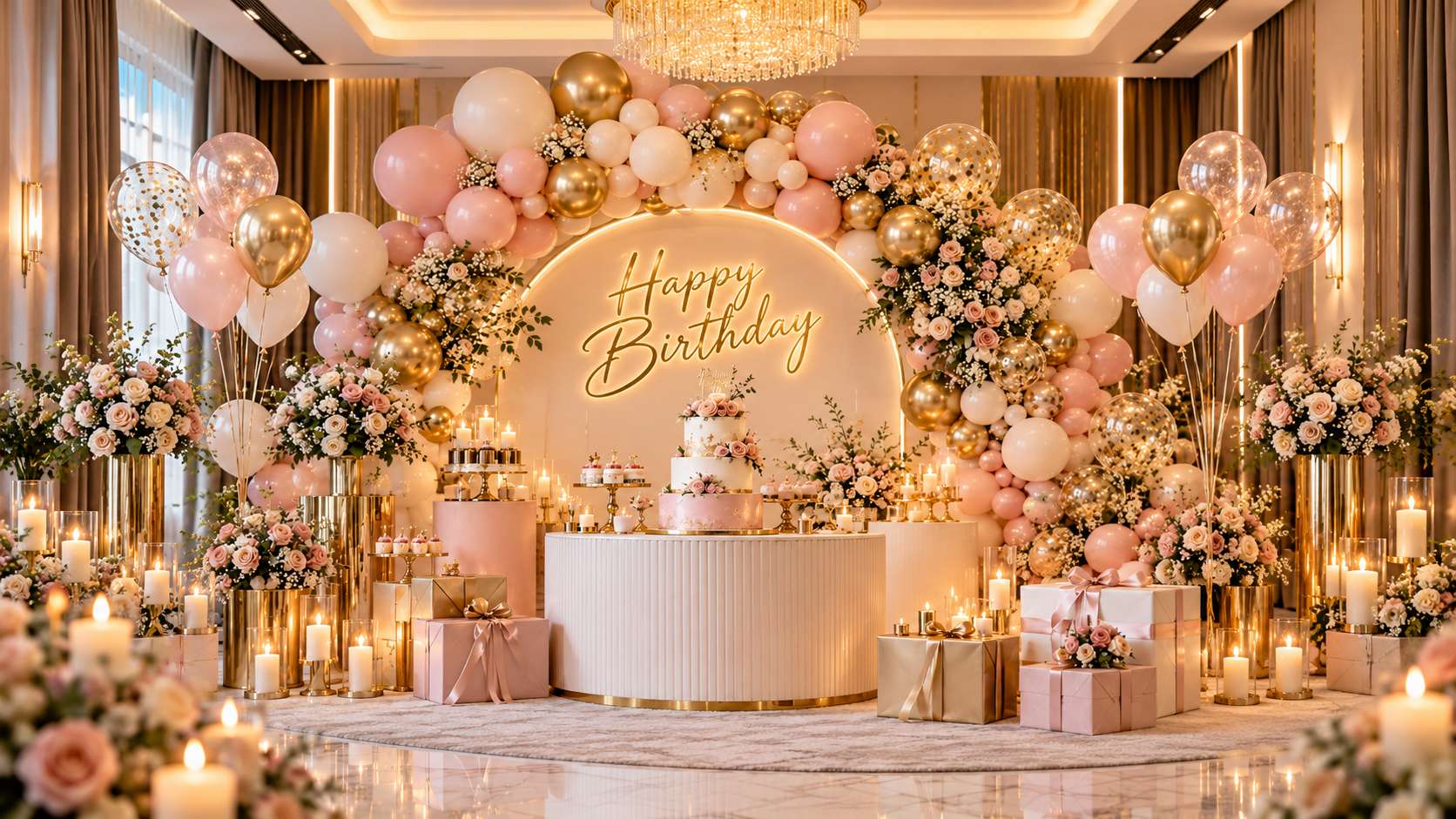 birthday party decoration